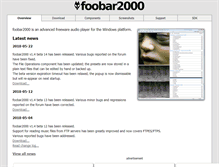 Tablet Screenshot of crash.foobar2000.org